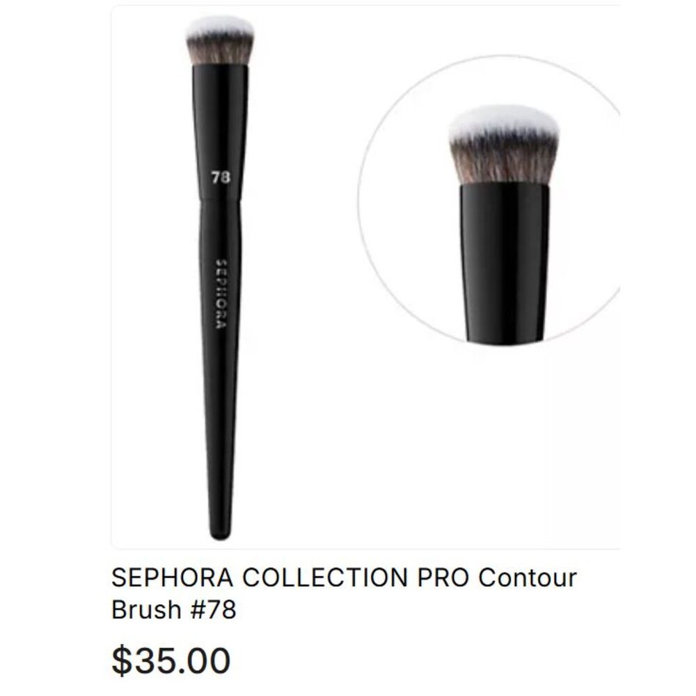 SEPHORA COLLECTION  PRO Contour Brush #78 New $35